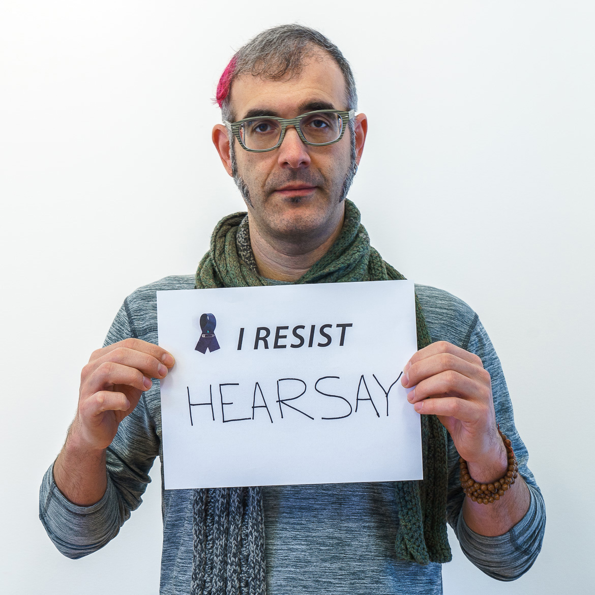 I resist hearsay