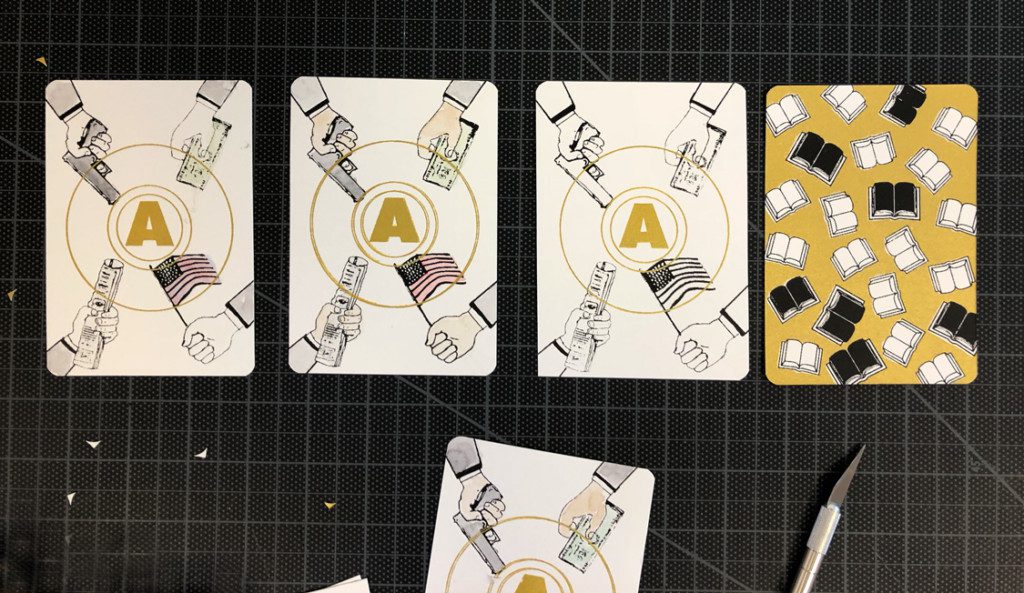 Autocrat's Playing Card in process