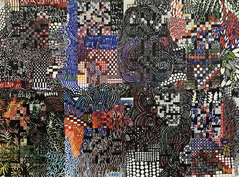 Joan Stuart Ross_Crossword_Wind_1000 Stuart-Ross-mixed-media