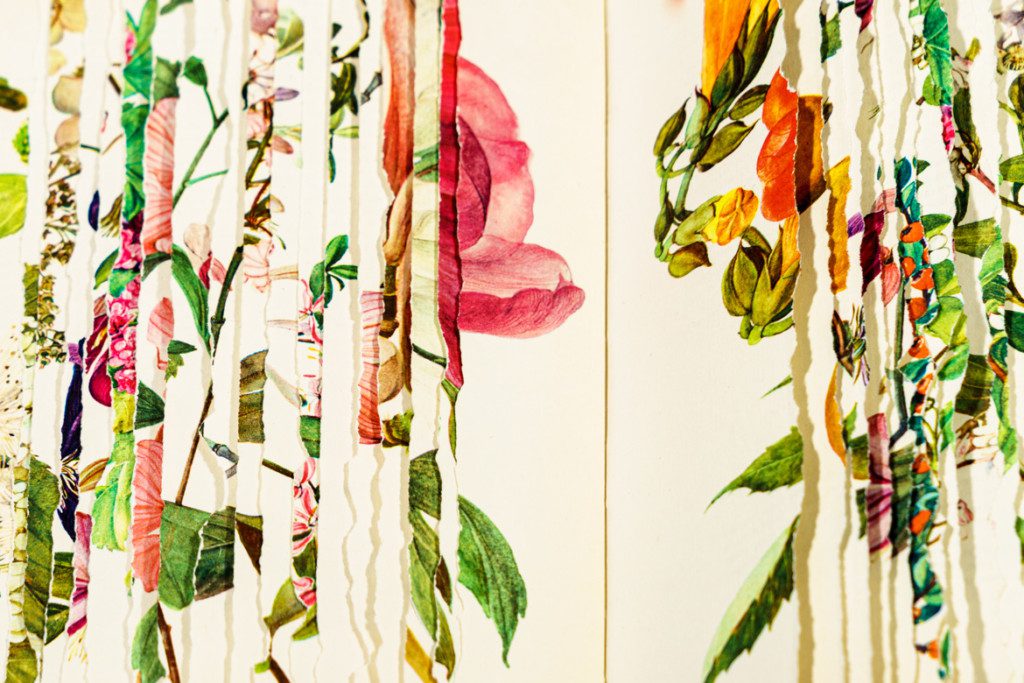 Arbutus Decoratifs (detail) altered-artist-book-detail